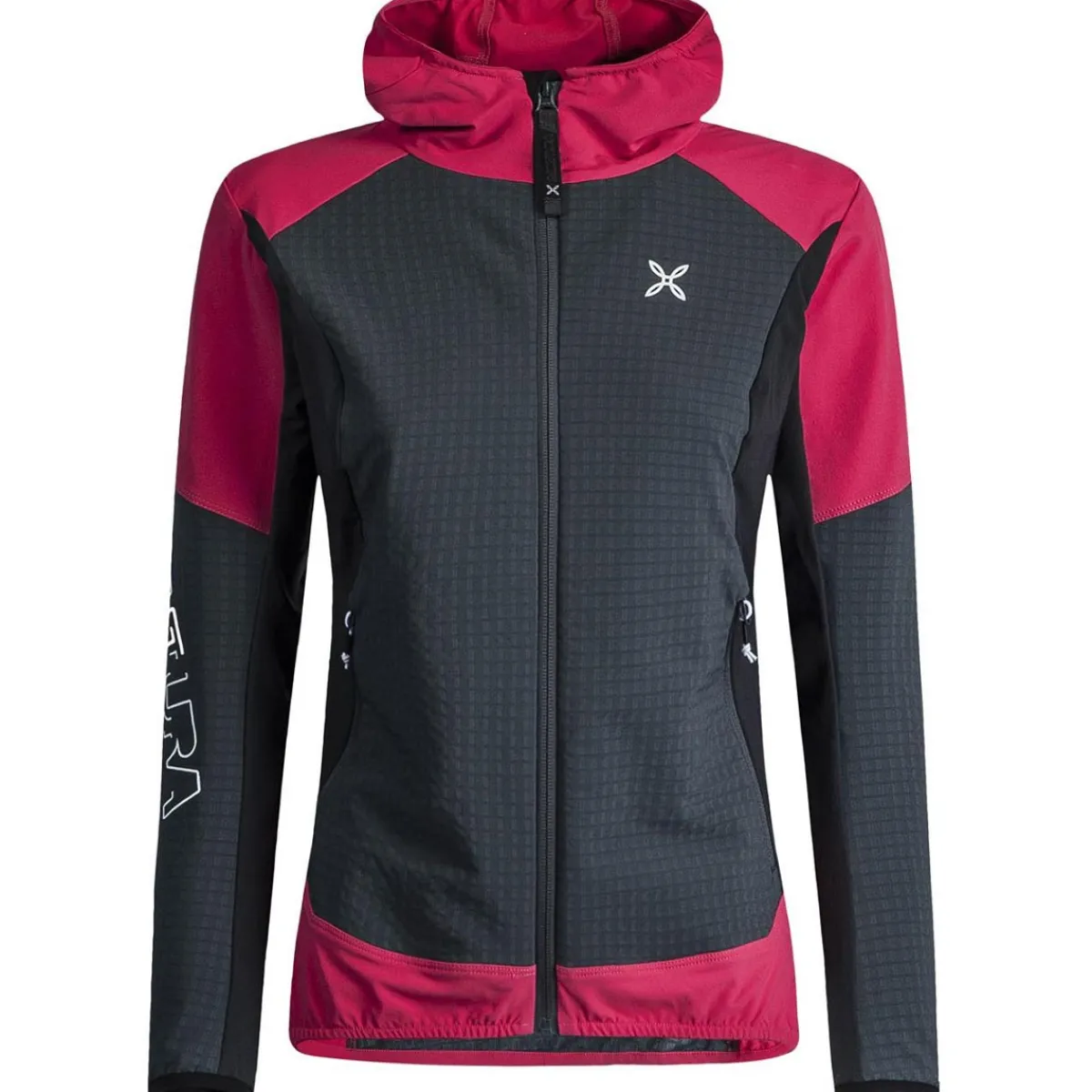 Montura Wind Revolution Hoody Jacket Woman women's jacket Bianco/Piombo Flash Sale