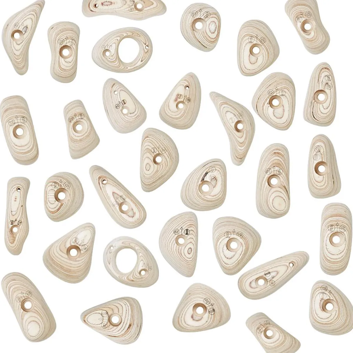 Moon Wood Holds Set A 32 climbing holds Cheap