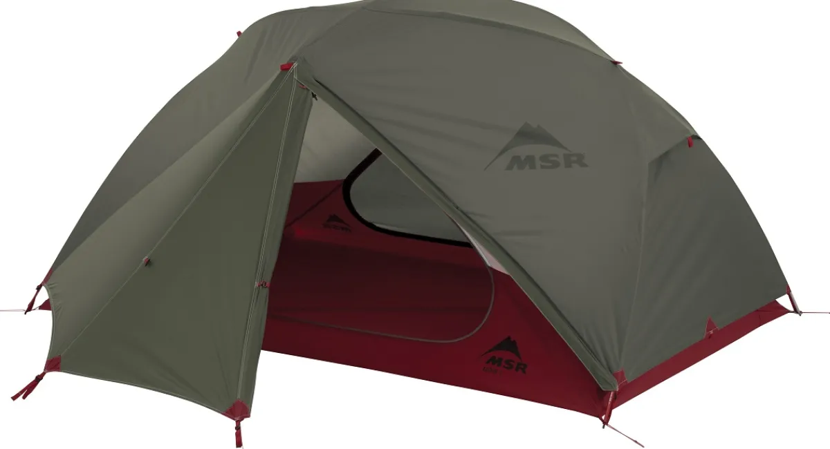 MSR Elixir 2 hiking tent Green Hot