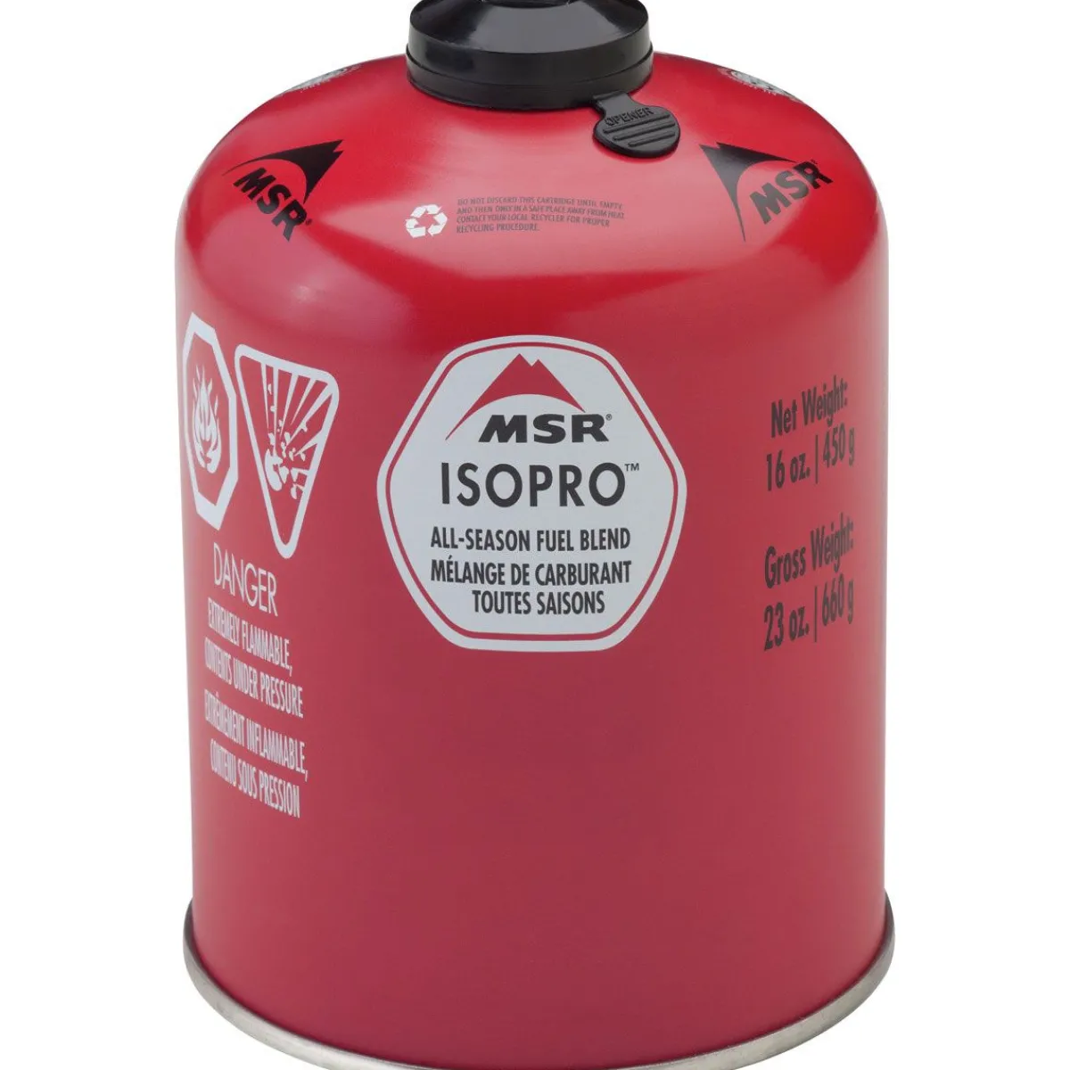 MSR IsoPro Fuel 450g gas cartridge Clearance