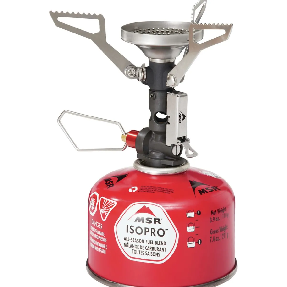 MSR Pocket Rocket Deluxe gas stove Hot