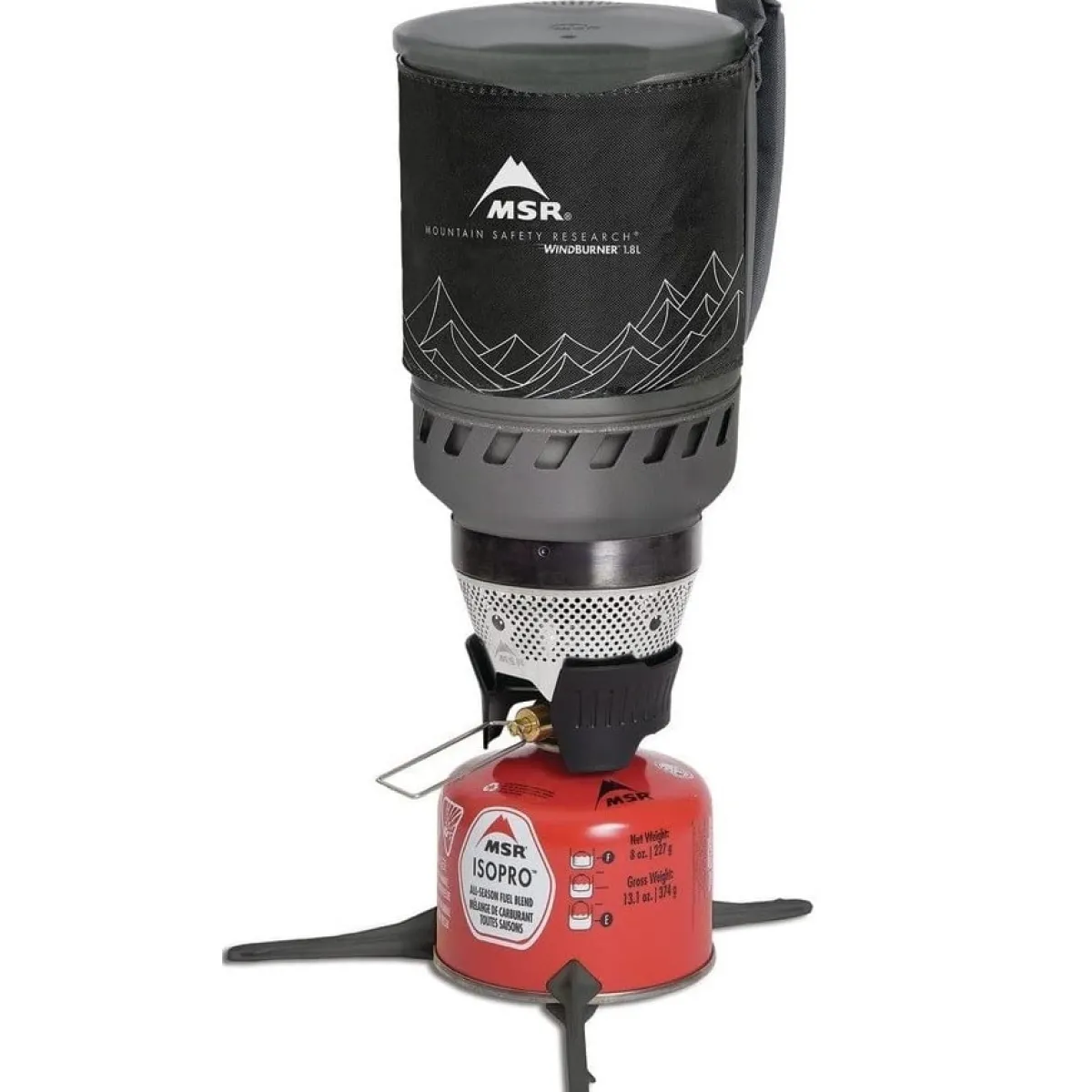 MSR WindBurner Stove System gas stove Black Discount
