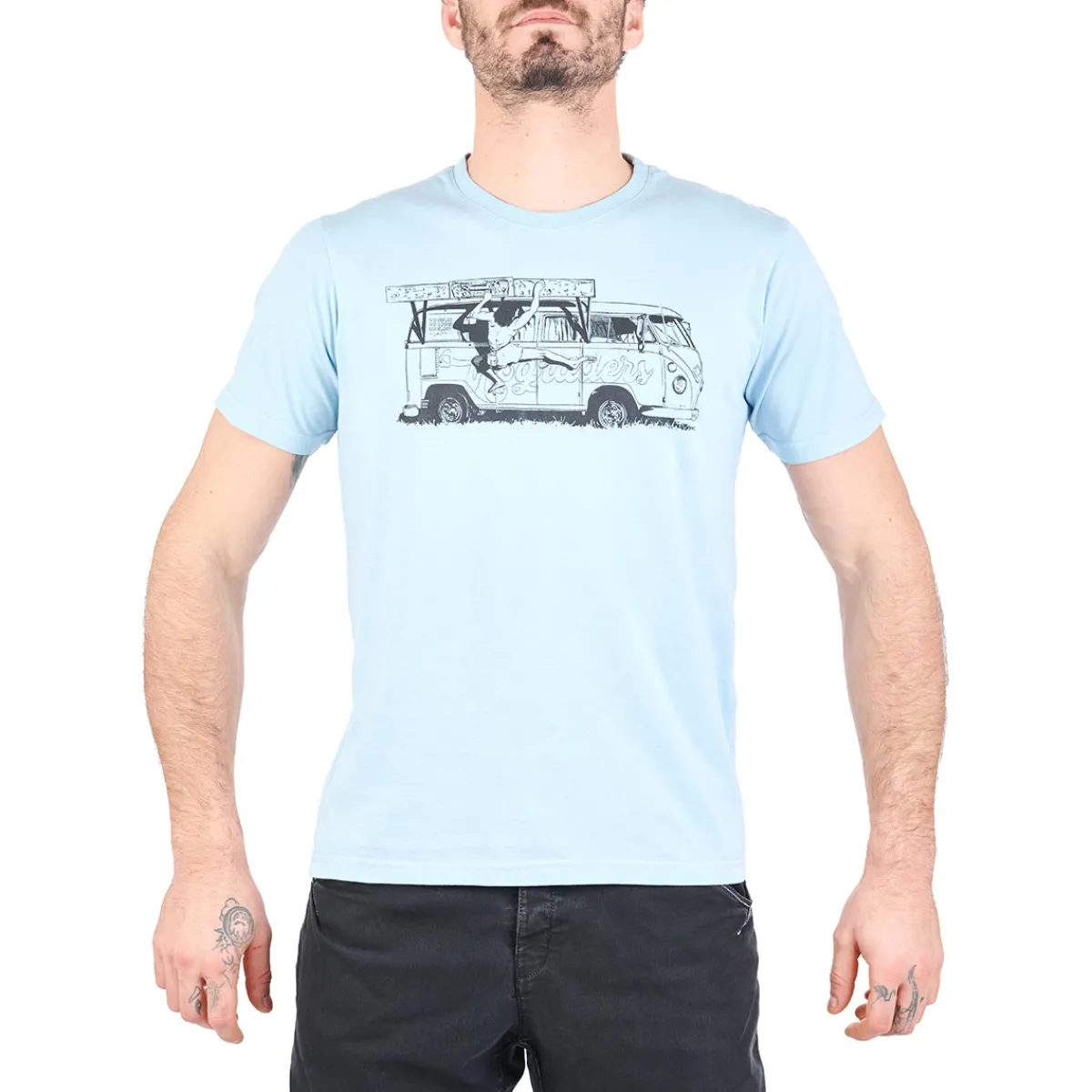 Nograd ers T-shirt men's t-shirt Light Blue New