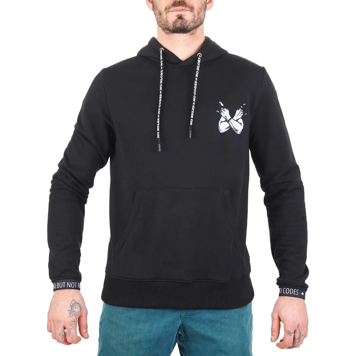 Nograd Not Novice Hoodie men's hoodie Black Online