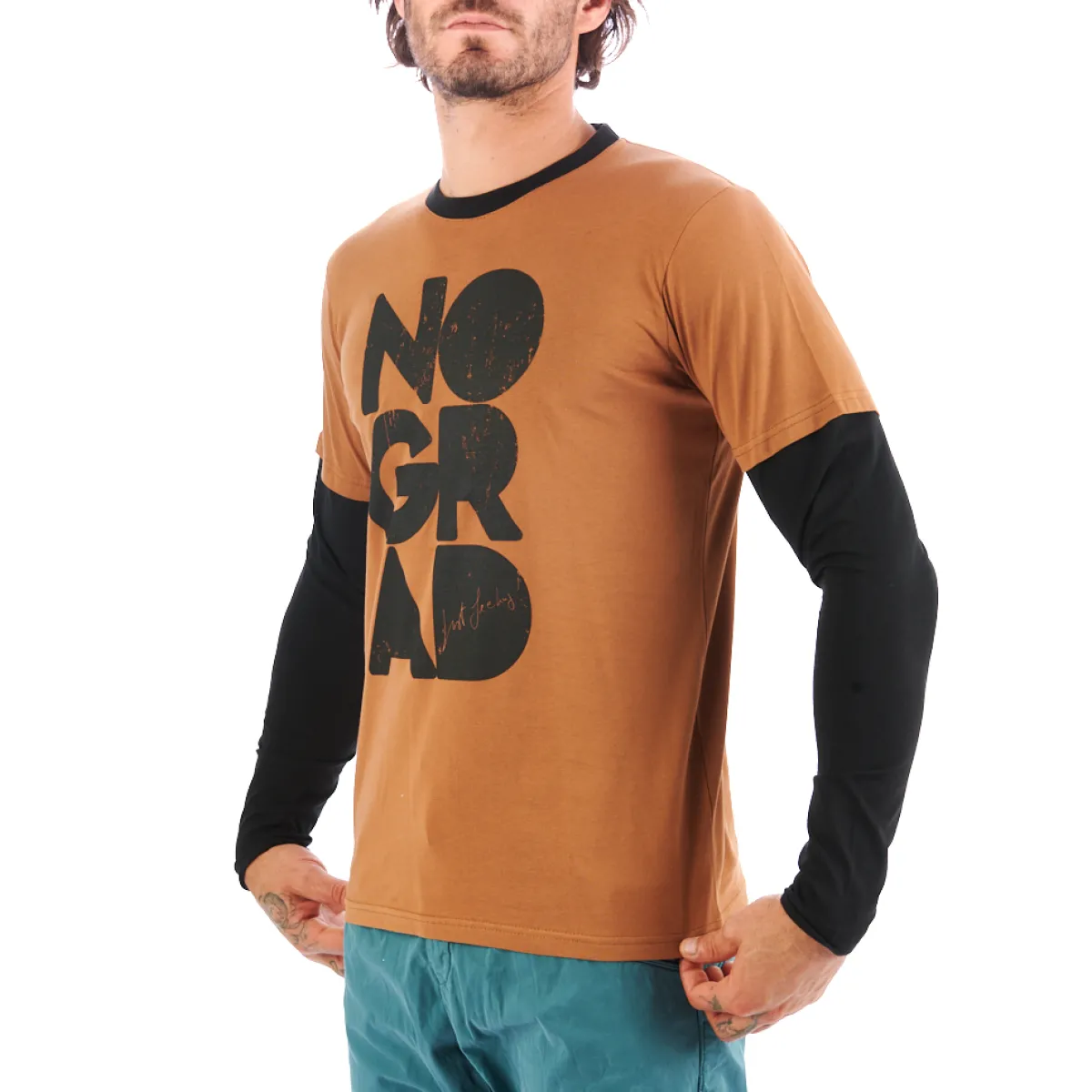 Nograd Team Winter men's long-sleeved t-shirt Grey Shop