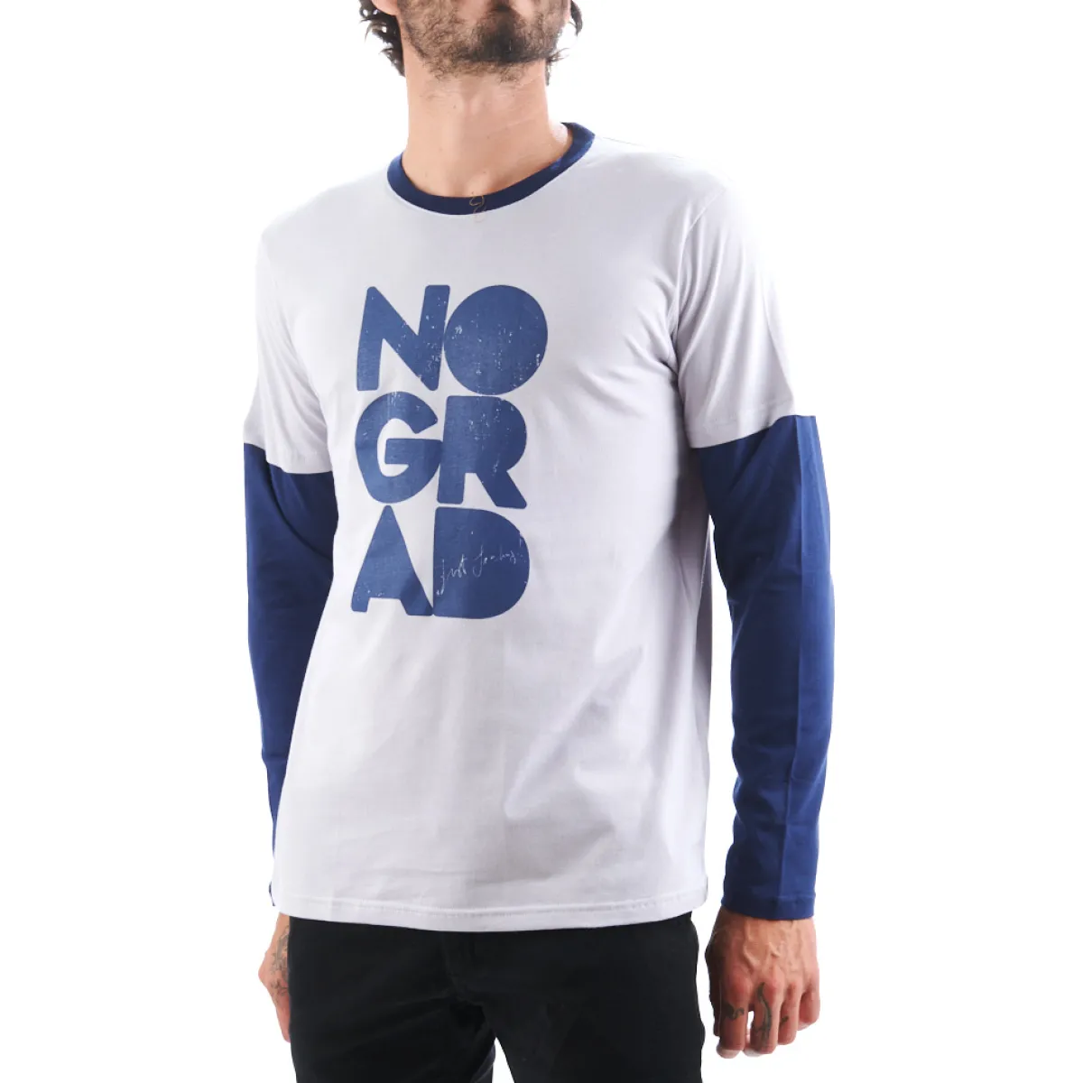 Nograd Team Winter men's long-sleeved t-shirt Grey Shop