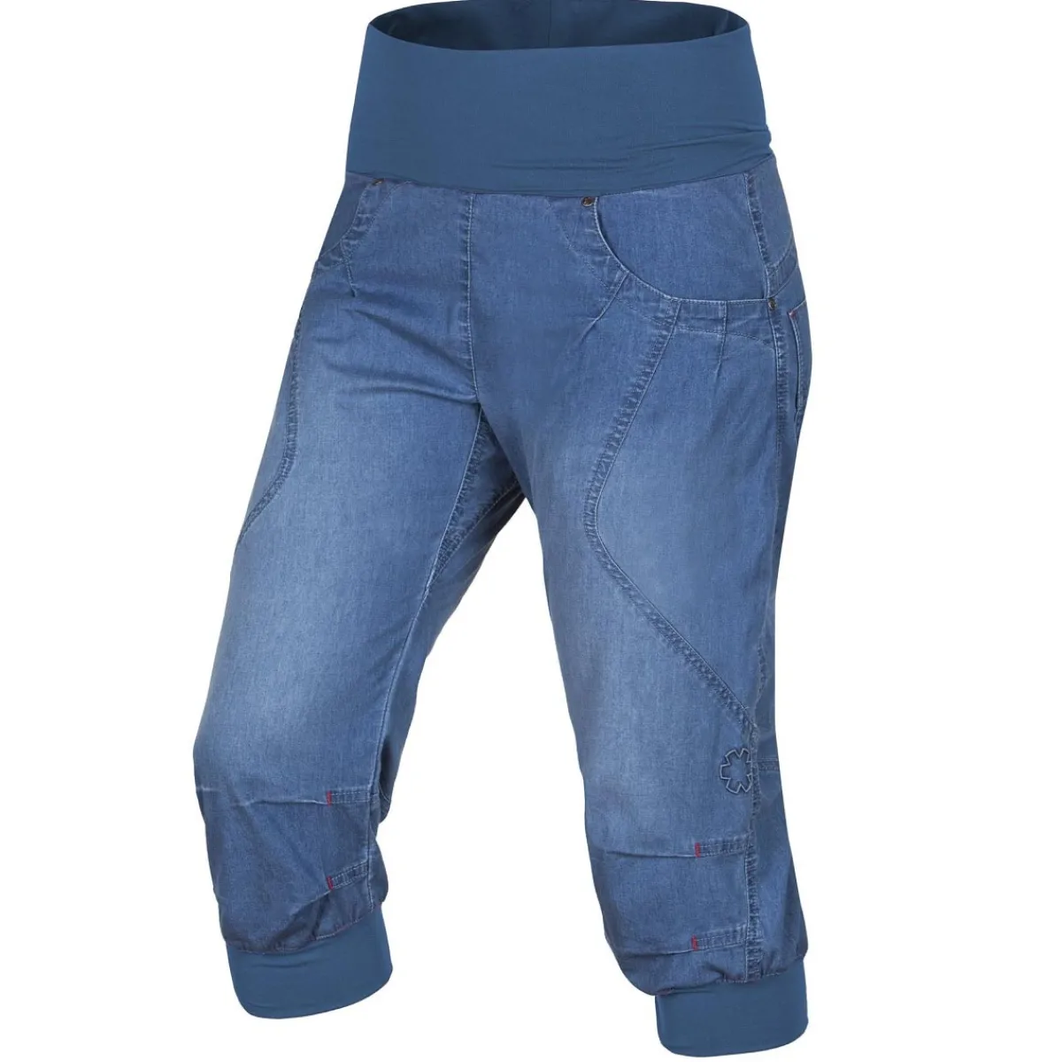 Ocun Noya Short Jeans women's pants Middle Blue Outlet