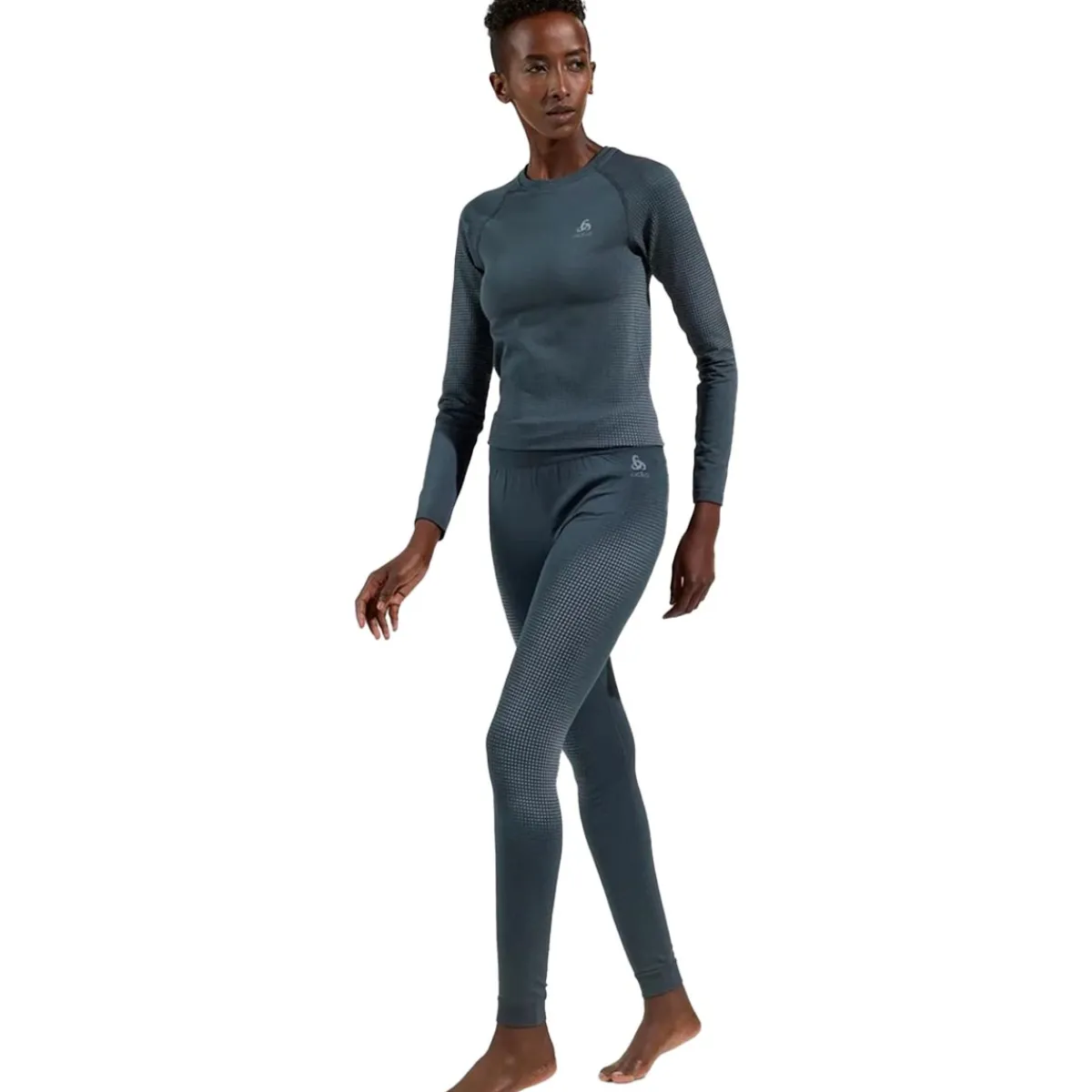 Odlo W Bottom Performance Warm women's layer pants Dark Grey Fashion