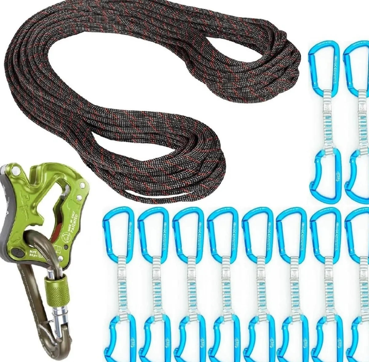 Mammut Oliunìd Deal Kit 9.8 Crag Classic Rope Click Up 10 quickdraws Clearance