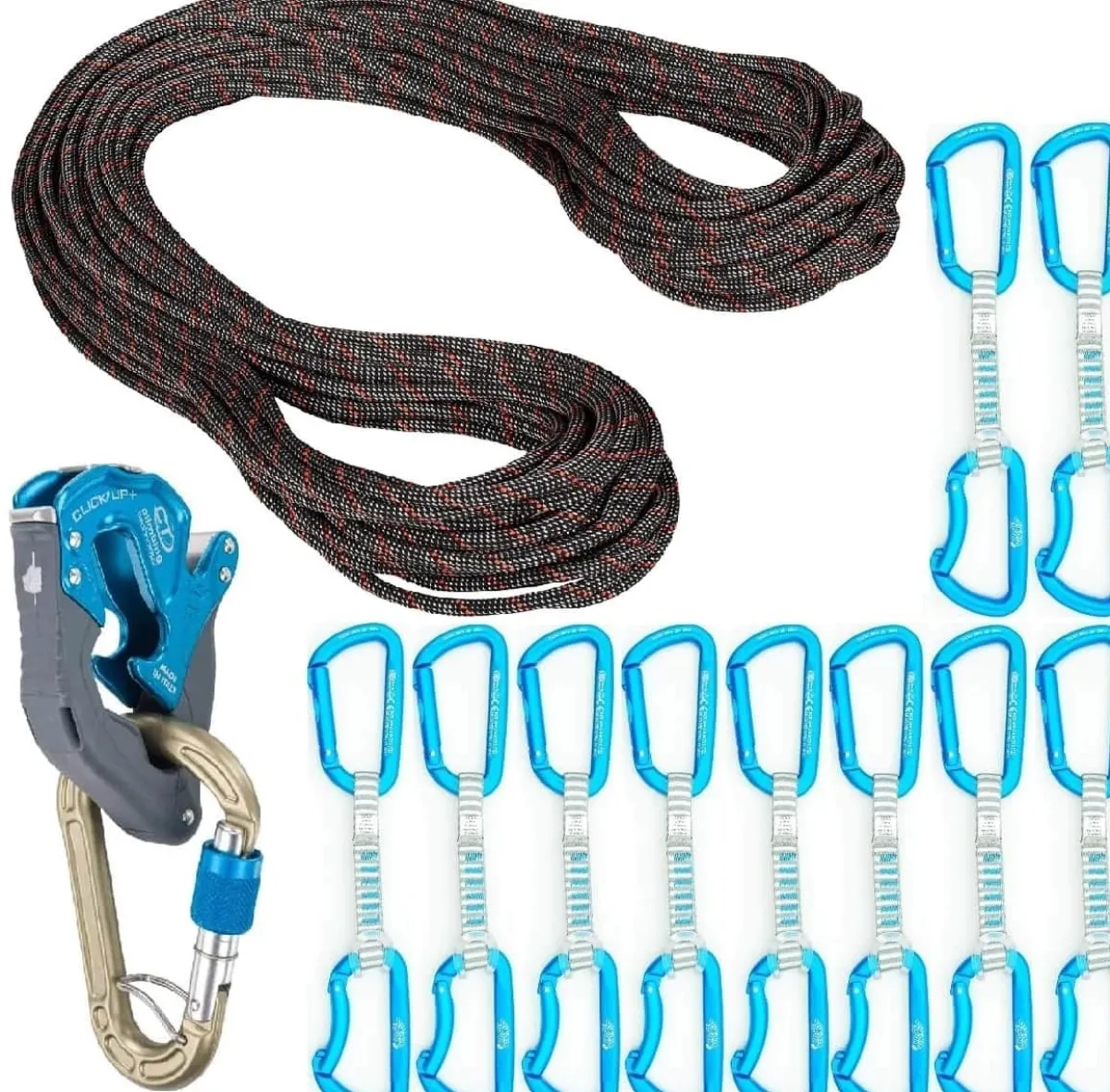 Mammut Oliunìd Deal Kit 9.8 Crag Classic Rope Click Up 10 quickdraws Clearance