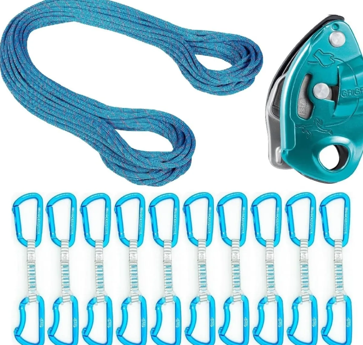 Mammut Oliunìd Deal Kit 9.5 Crag Classic Rope Express Trapper GriGri Best