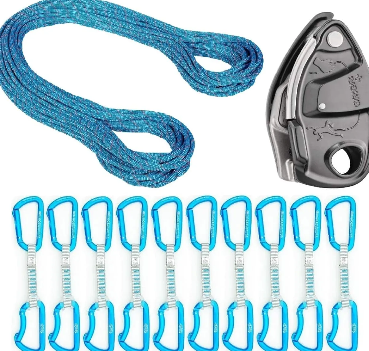 Mammut Oliunìd Deal Kit 9.5 Crag Classic Rope Express Trapper GriGri Best