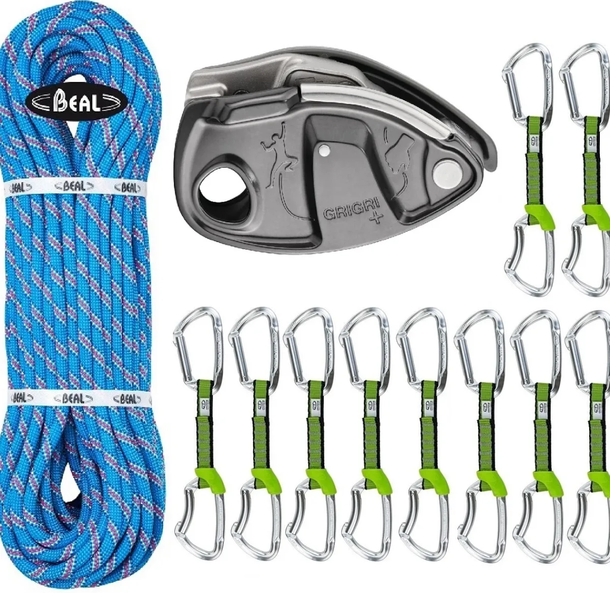 Beal Oliunìd Deal Kit Antidote Lime NY GriGri New