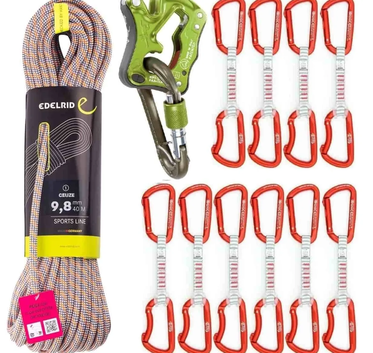Edelrid Oliunìd Deal Kit Ceuze 10 quickdraws Click Up Outlet