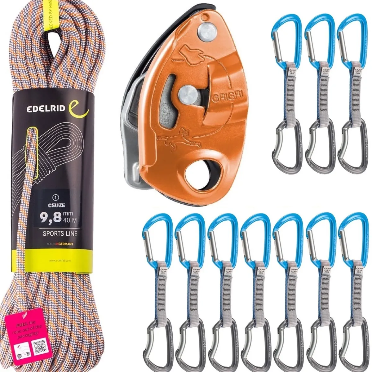Edelrid Oliunìd Deal Kit Ceuze Orbit Express GriGri Discount
