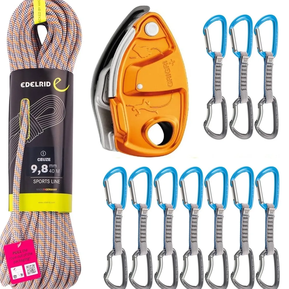 Edelrid Oliunìd Deal Kit Ceuze Orbit Express GriGri Discount