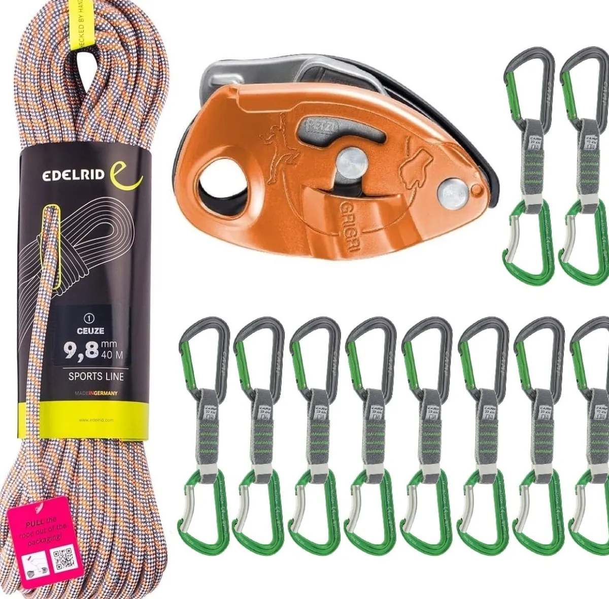 Edelrid Oliunìd Deal Kit Ceuze Photon Express KS GriGri Best Sale