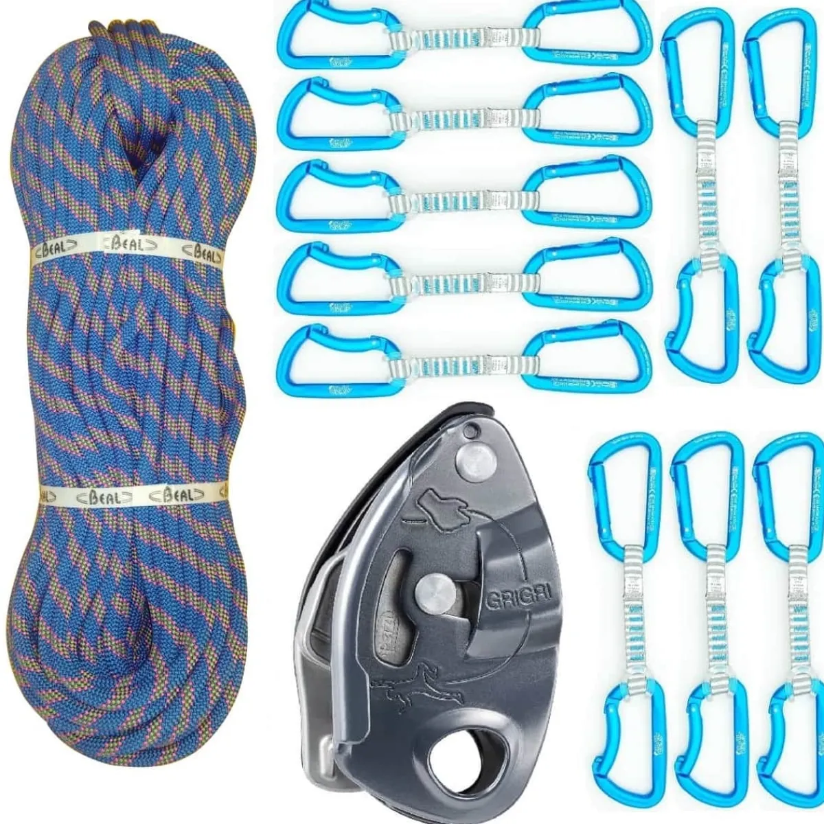 Beal Oliunìd Deal Kit Lampo Express Trapper GriGri Shop