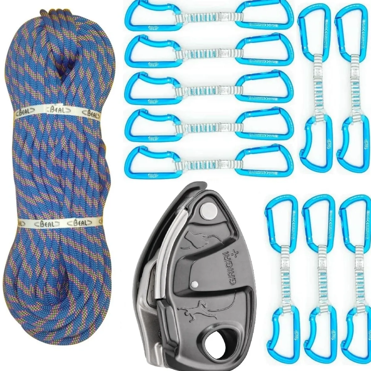 Beal Oliunìd Deal Kit Lampo Express Trapper GriGri Shop