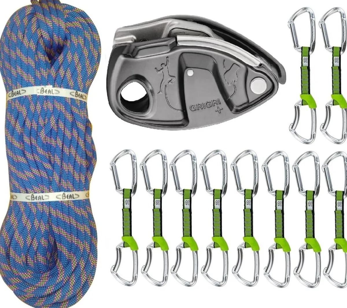 Beal Oliunìd Deal Kit Lampo Lime NY GriGri Discount
