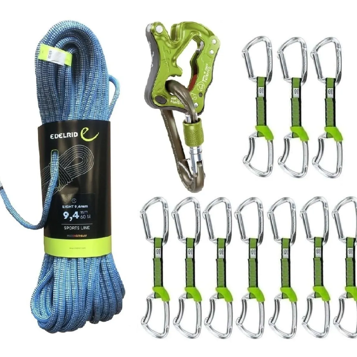 Edelrid Oliunìd Deal Kit Light 9.4 10 quickdraws Click Up Cheap