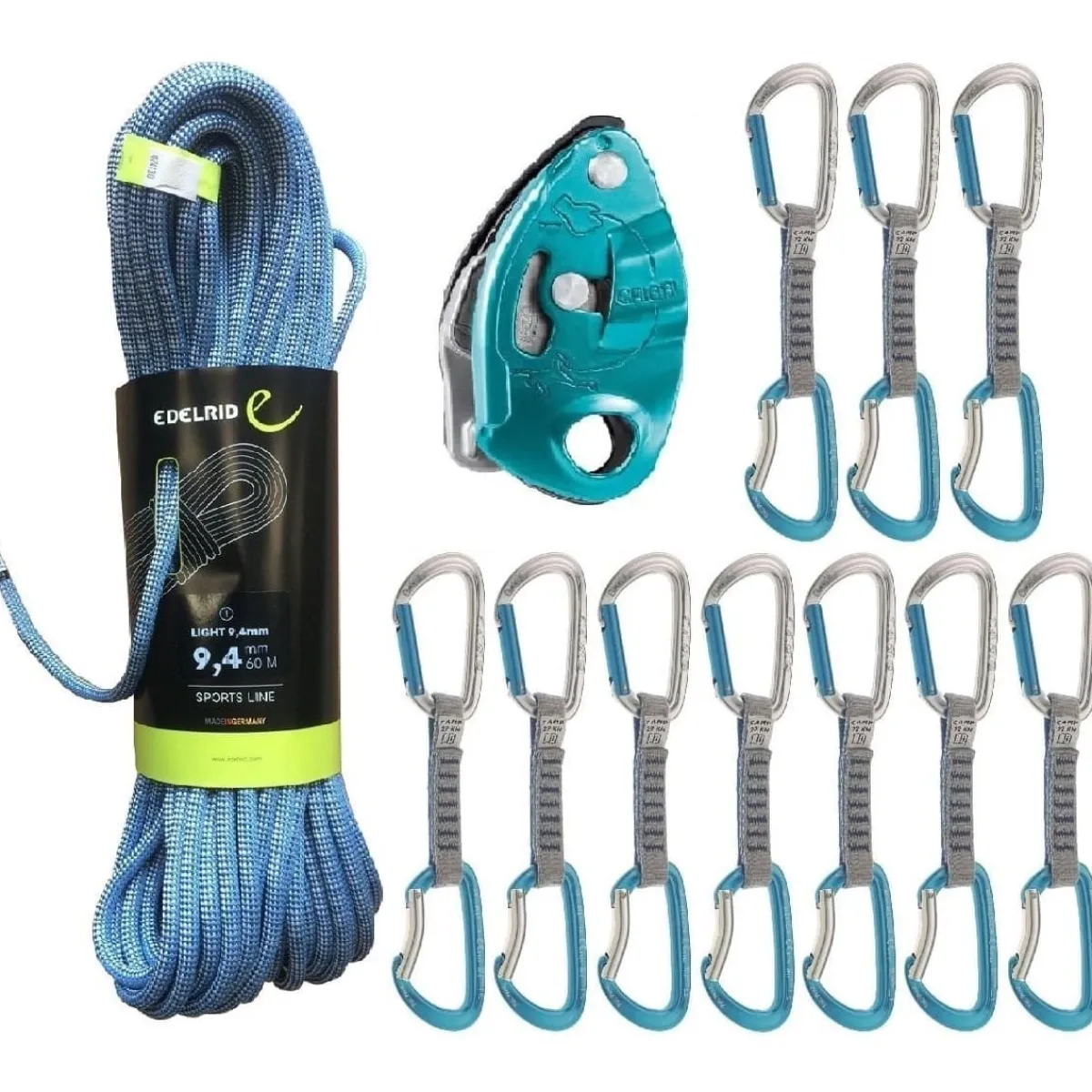Edelrid Oliunìd Deal Kit Light 9.4 Orbit Express GriGri Sale