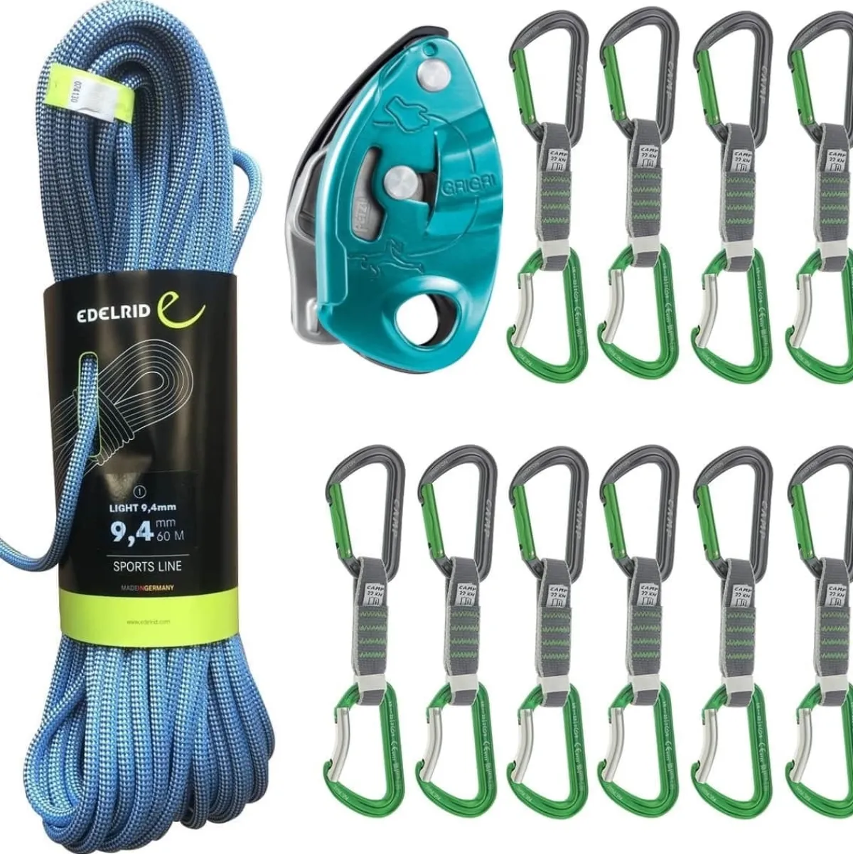 Edelrid Oliunìd Deal Kit Light 9.4 Photon Express KS GriGri Store