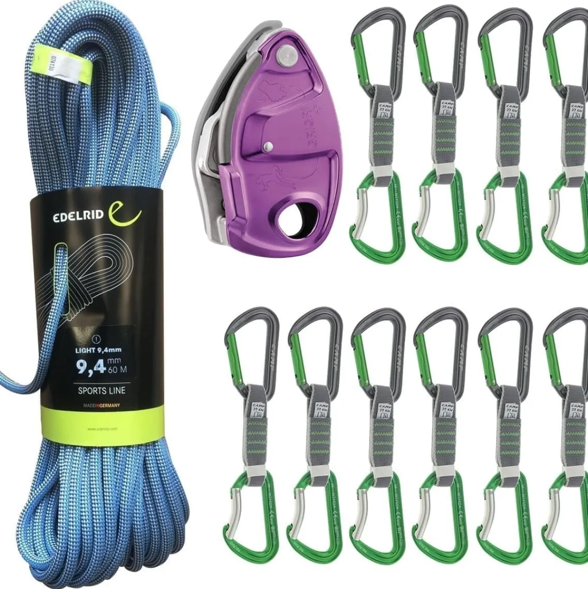 Edelrid Oliunìd Deal Kit Light 9.4 Photon Express KS GriGri Store