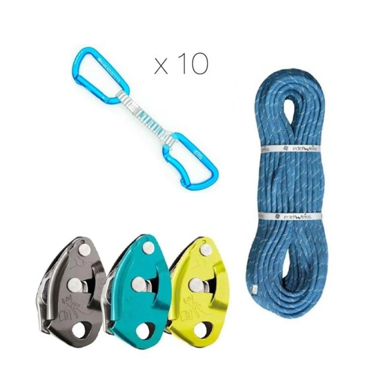 Edelweiss Oliunìd Deal Kit Rocklight II Trapper GriGri Cheap