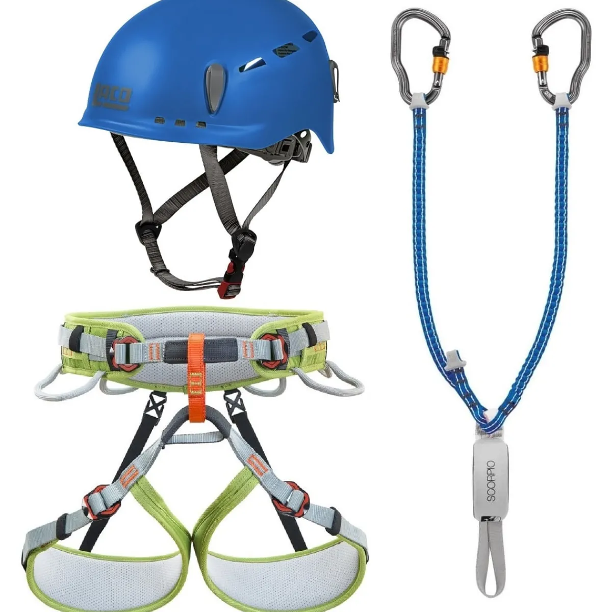 Oliunìd Deal Kit Scorpio Vertigo + helmet and harness via ferrata kit Shop
