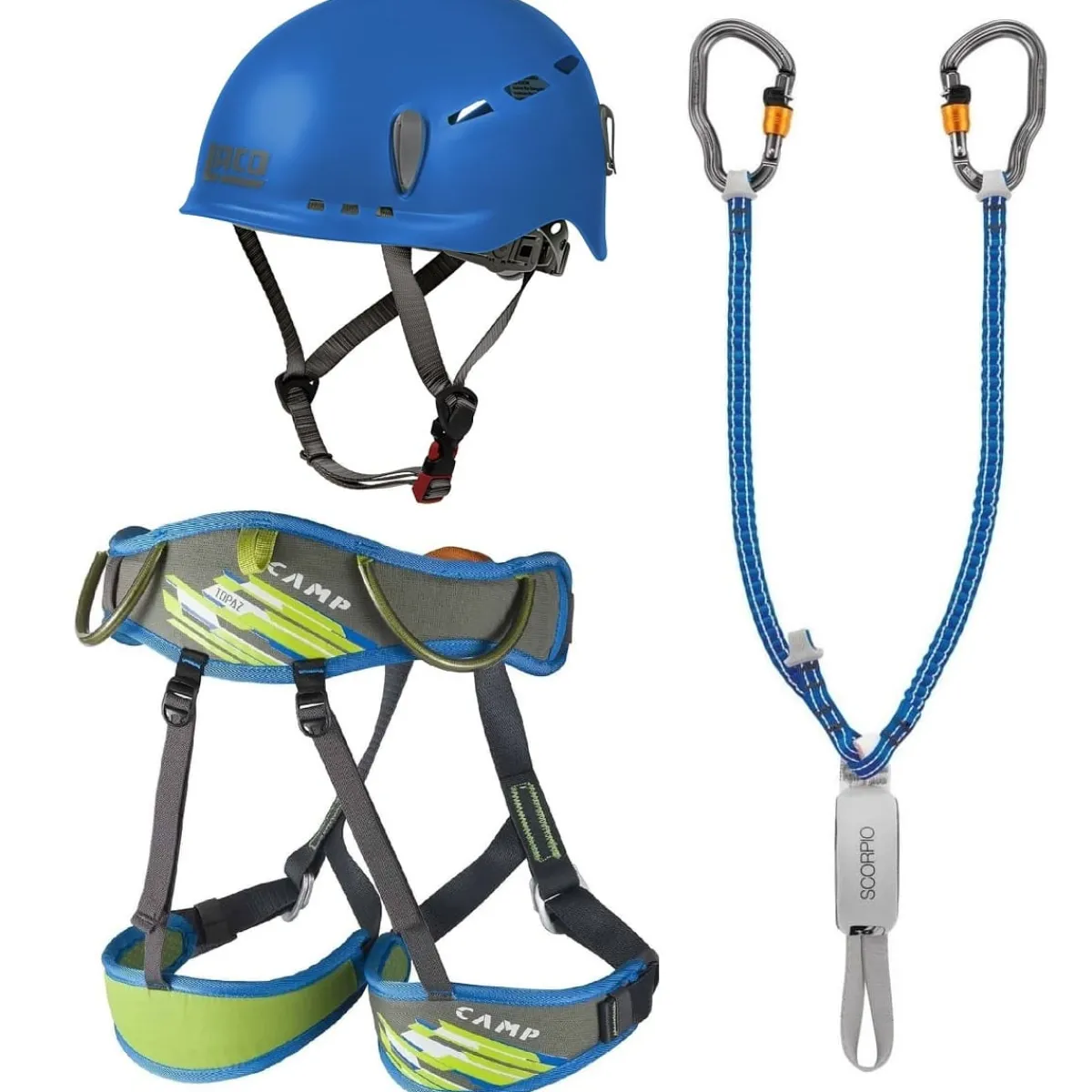 Oliunìd Deal Kit Scorpio Vertigo + helmet and harness via ferrata kit Shop