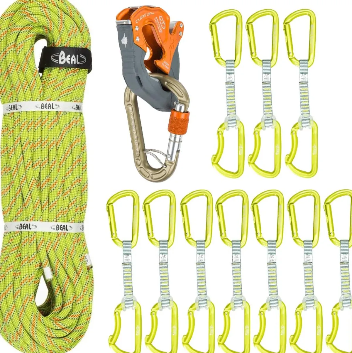 Beal Oliunìd Deal Kit Tuono 10 quickdraws Click Up Cheap