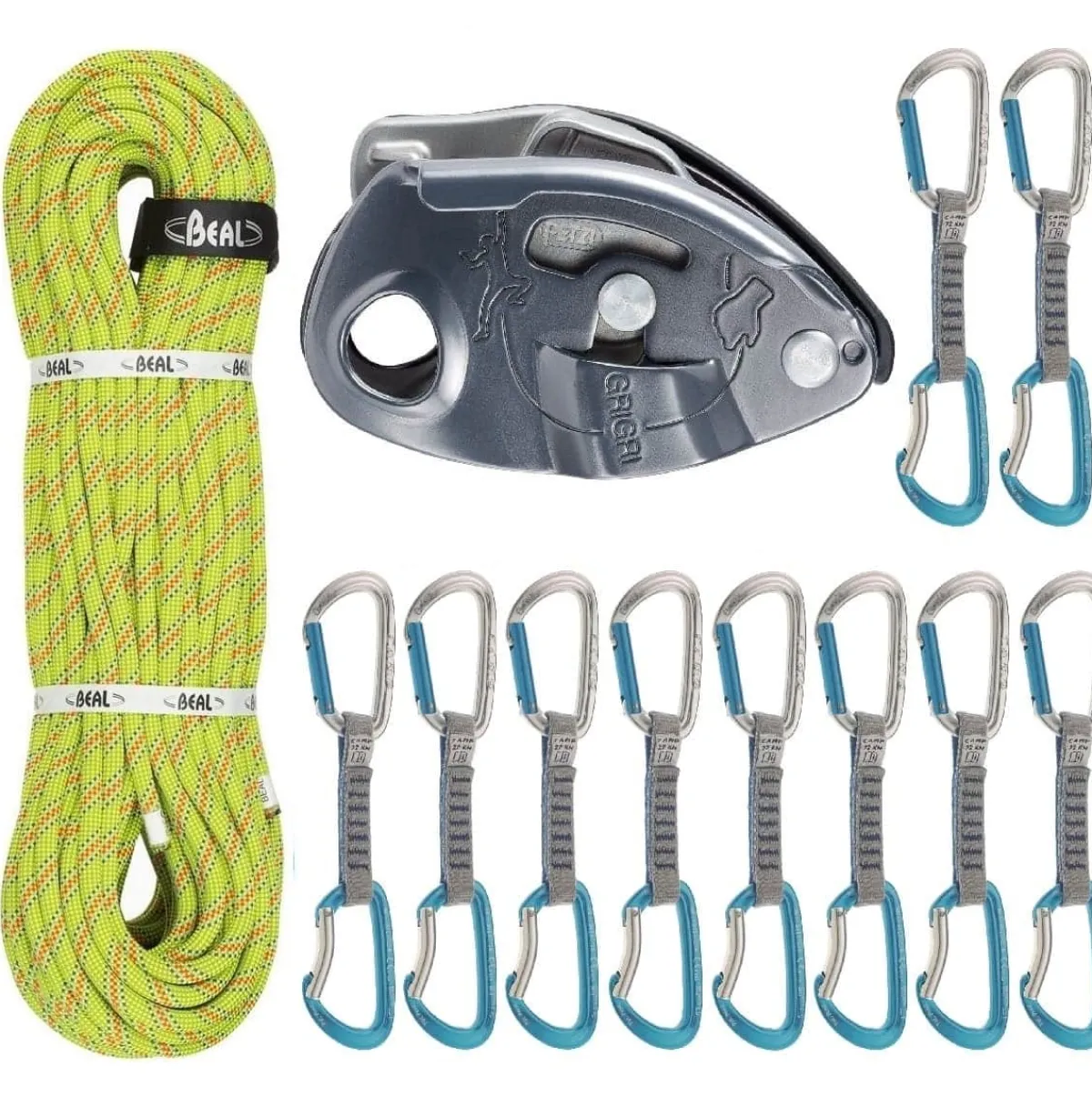 Beal Oliunìd Deal Kit Tuono Orbit Express GriGri New