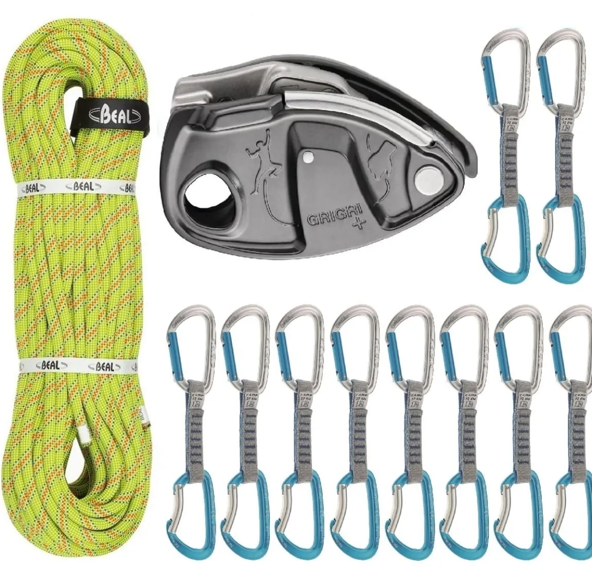 Beal Oliunìd Deal Kit Tuono Orbit Express GriGri New