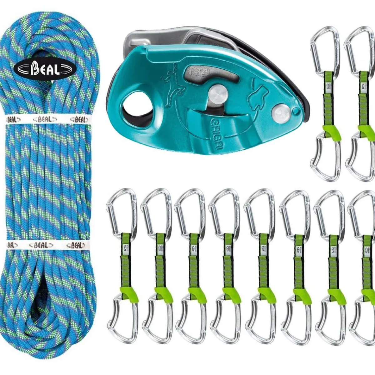 Beal Oliunìd Deal Kit Zenith Lime NY GriGri Clearance