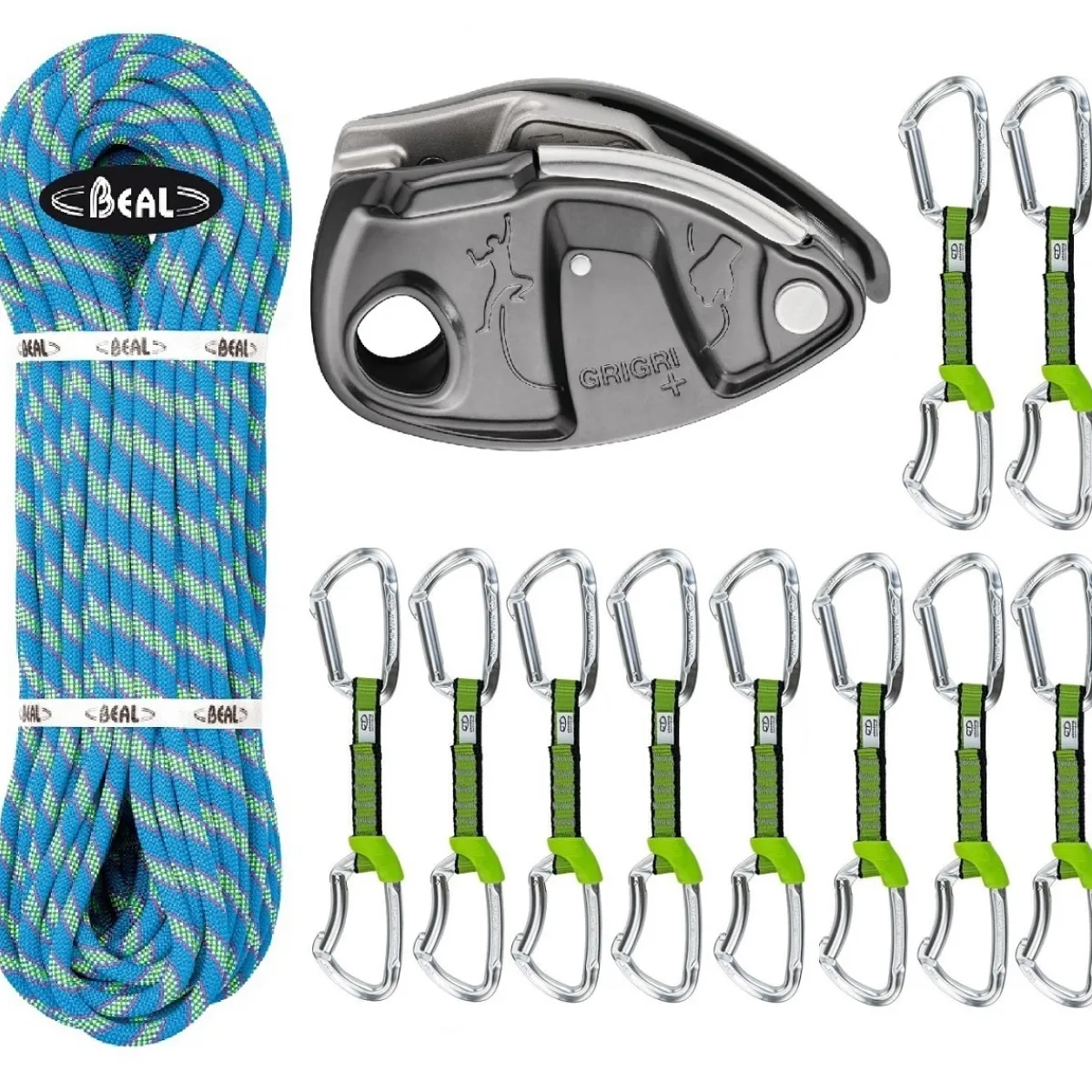 Beal Oliunìd Deal Kit Zenith Lime NY GriGri Clearance