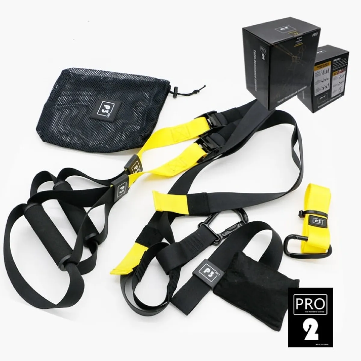 P3 Pro 2 Functional Suspension Trainer Green Best Sale