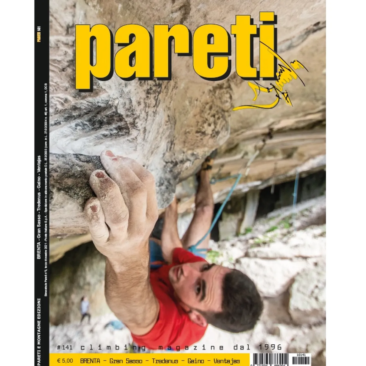 Pareti e Montagne Edizioni Pareti e montagne Pareti Climbing Magazine #141 Sale