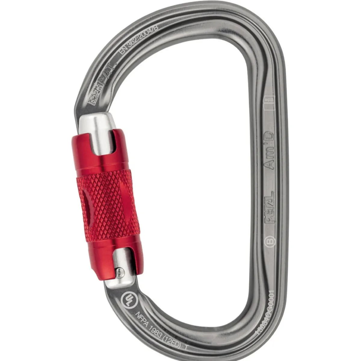 Petzl Am'D Twist Lock climbing carabiner Outlet