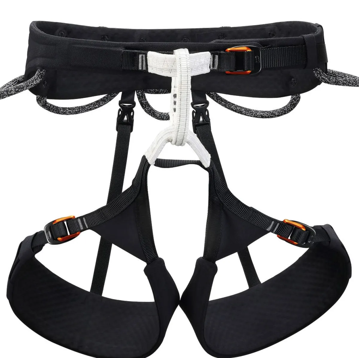 Petzl Aquila climbing harness Black Shop