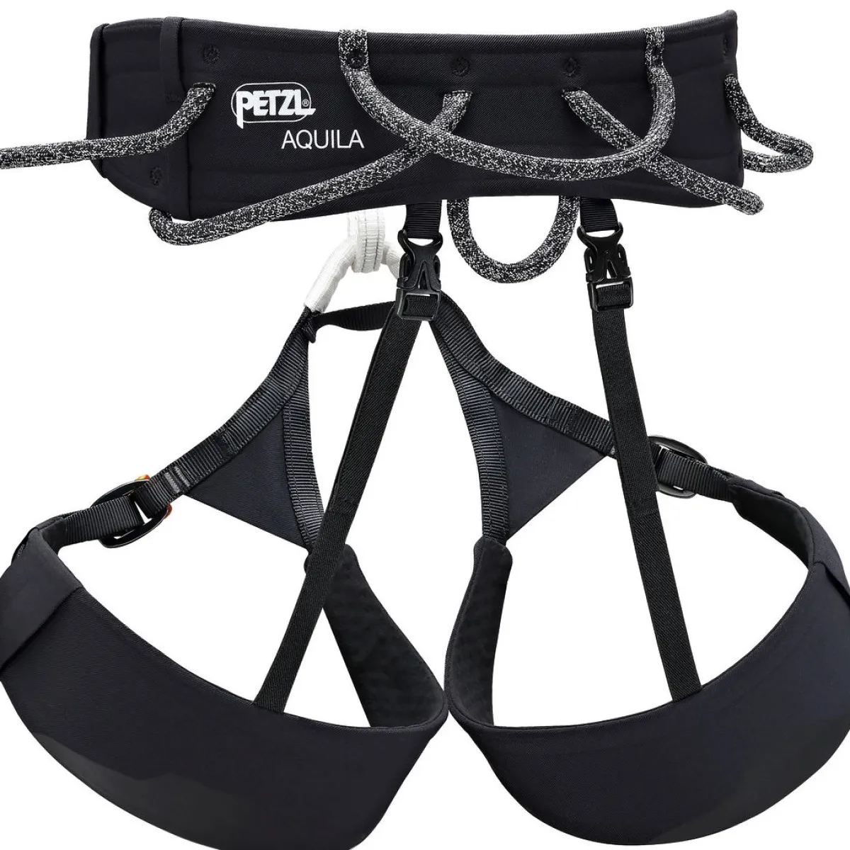 Petzl Aquila climbing harness Black Shop
