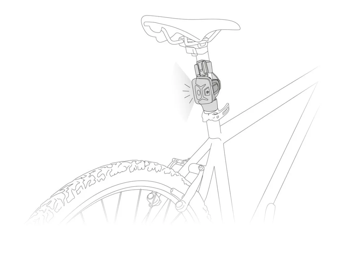 Petzl Bike Adapt plate for mounting headlamp on bicycle Clearance