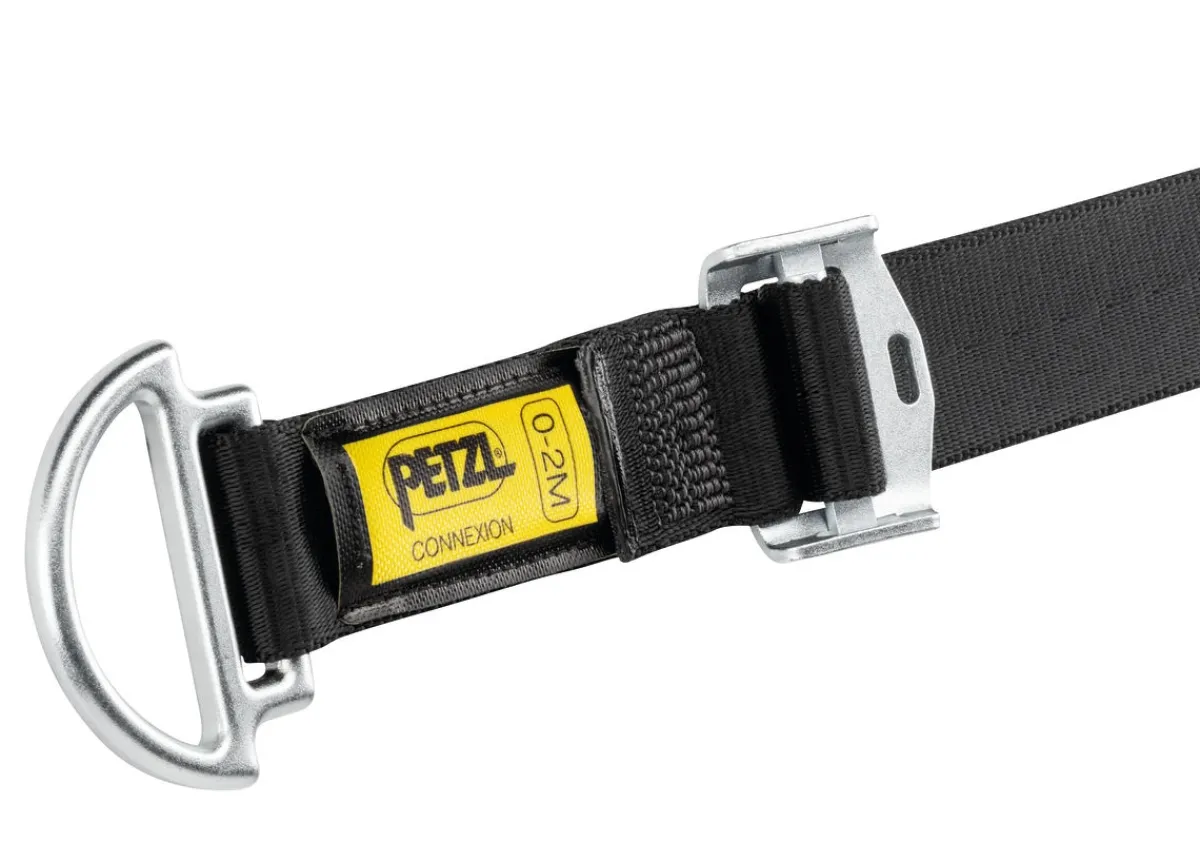 Petzl Connexion Vario adjustable anchor strap work at height Clearance