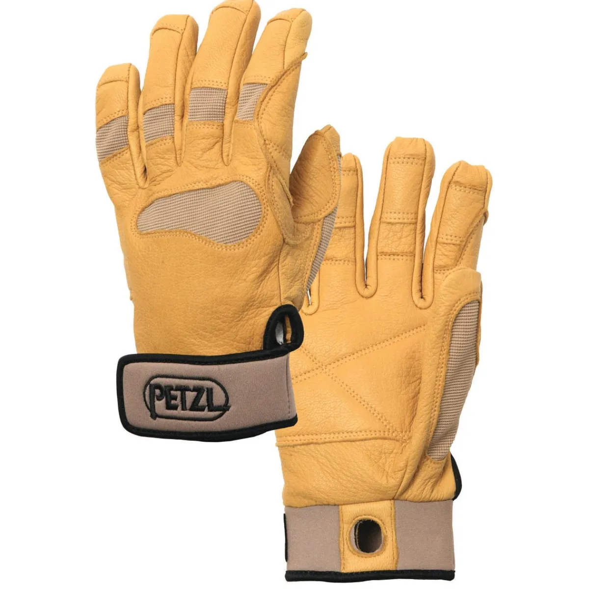 Petzl Cordex Plus belay and via ferrata gloves Black Best