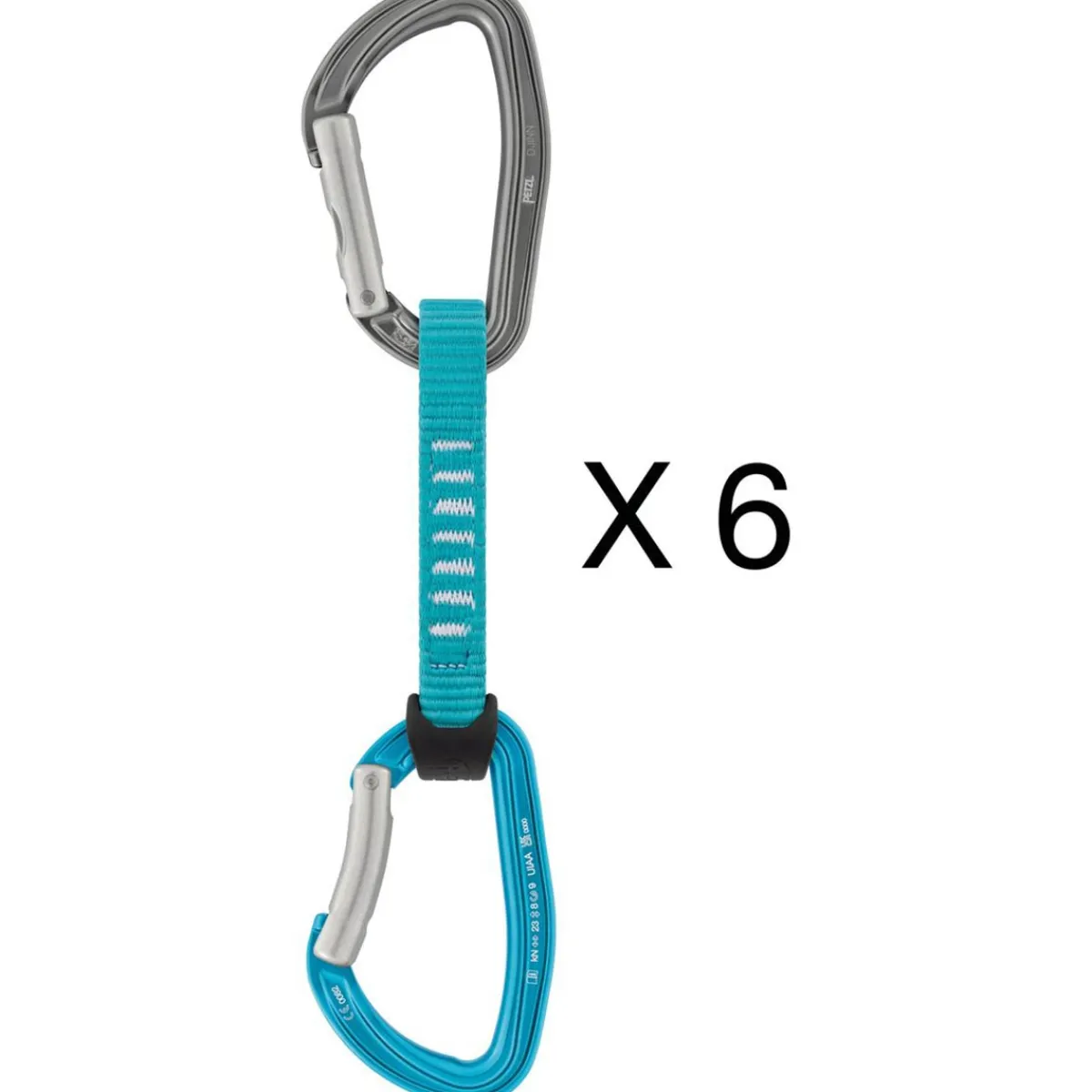 Petzl Djinn Axess climbing quickdraw 6-pack Shop