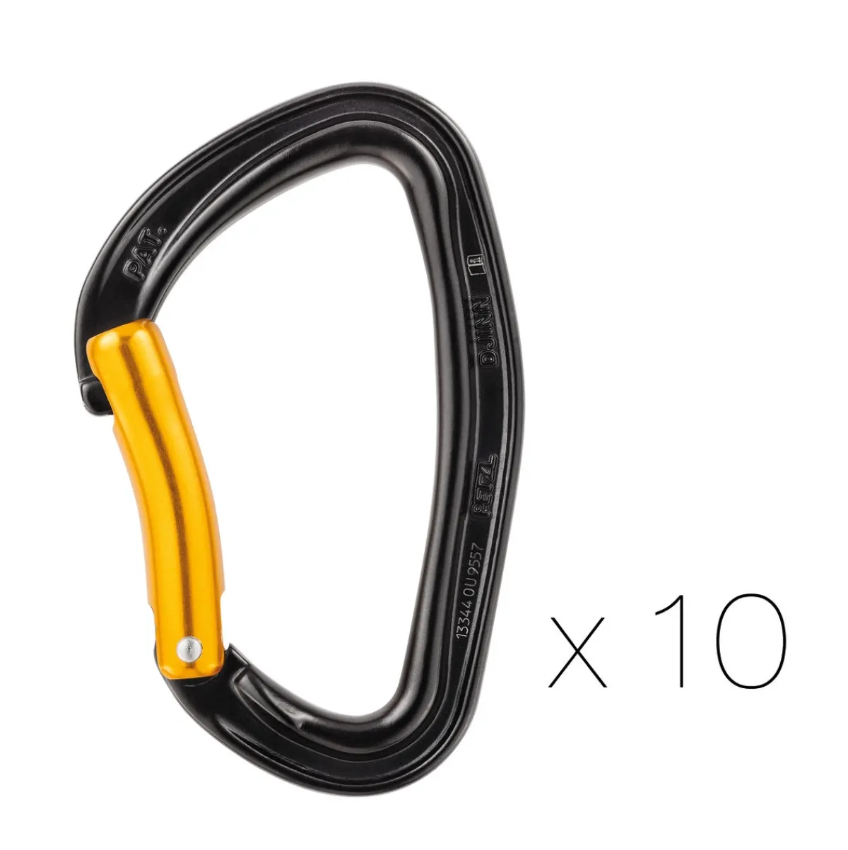 Petzl Djinn Steel 10-Pack climbing carabiner Sale