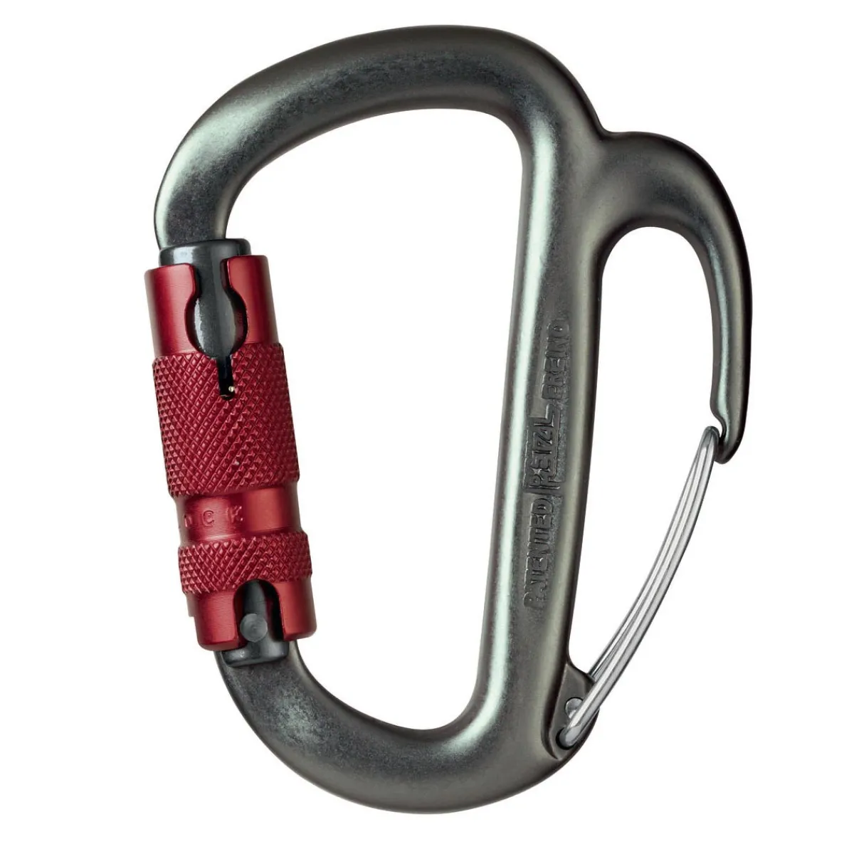 Petzl Freino caving carabiner with friction spur Hot