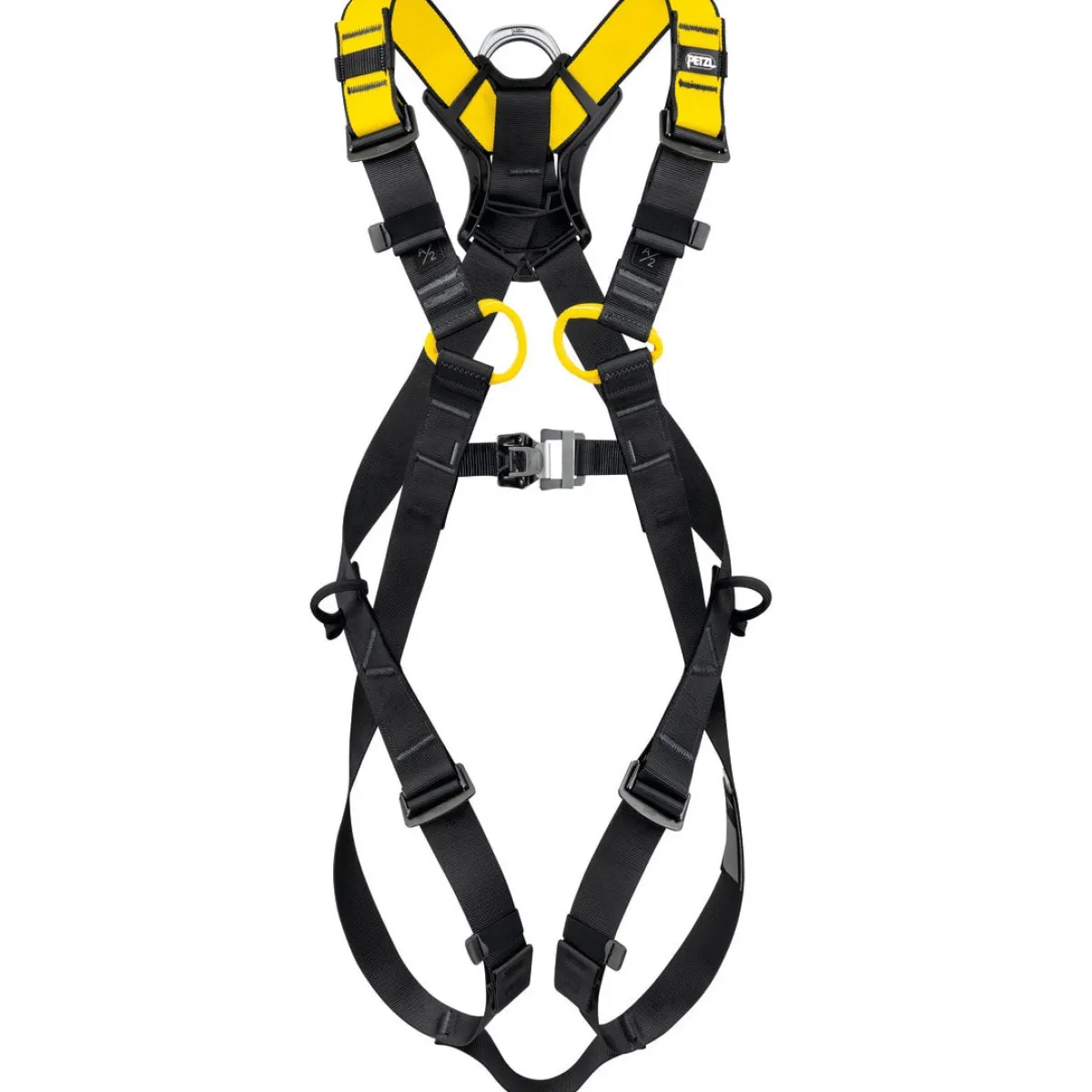Petzl Newton european version work harness Black/Yellow Clearance