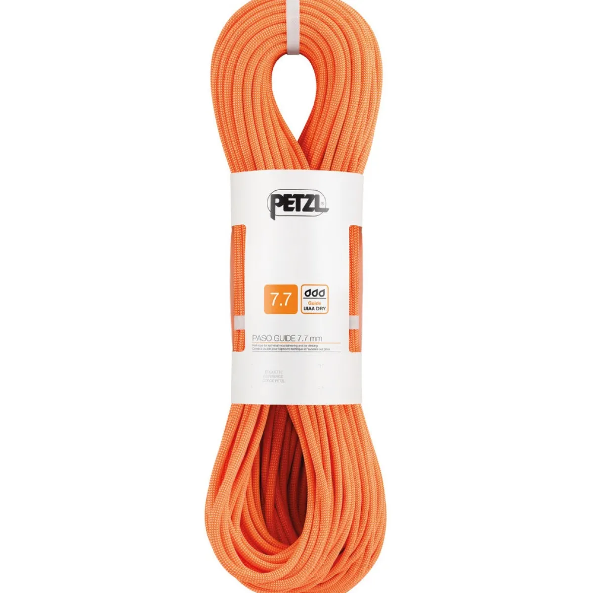 Petzl Paso Guide 7.7 mm climbing and mountaineering half rope Discount