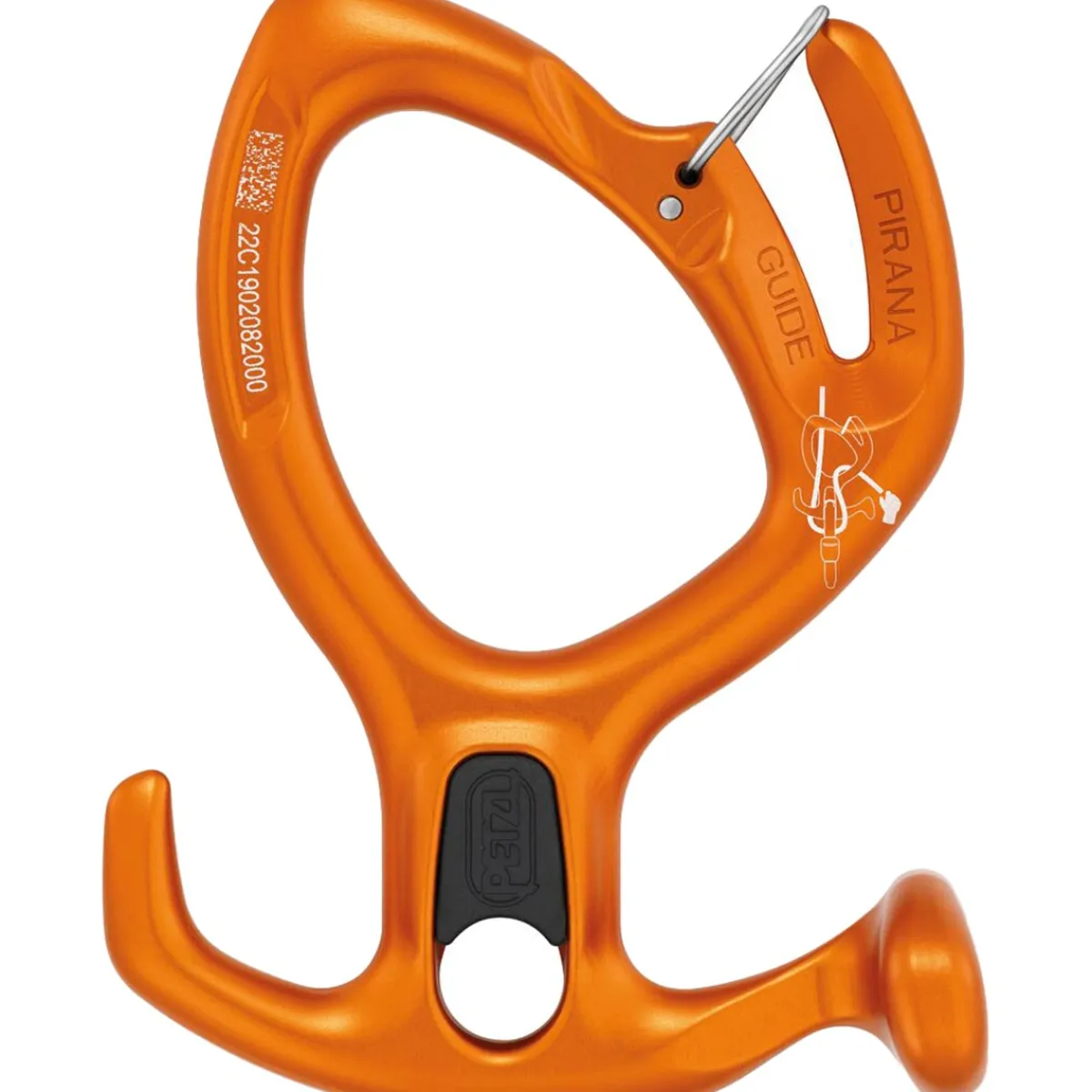 Petzl Pirana Guide canyoning descender Outlet